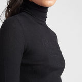 Superfine wool turtleneck sweater