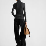 Superfine wool turtleneck sweater