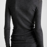 Superfine wool turtleneck sweater