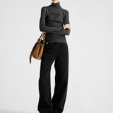 Superfine wool turtleneck sweater