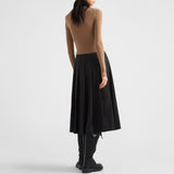 Superfine wool crew-neck sweater