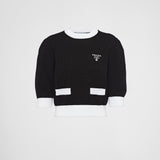 Cotton crew-neck sweater