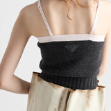 Cashmere and wool top