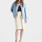 Cashmere and wool top