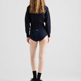 Cotton boat neck sweater