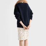 Wool and cashmere crew-neck sweater