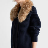 Wool and cashmere crew-neck sweater