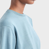 Cotton crew-neck sweater