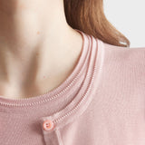 Silk and cotton crew-neck sweater