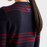 Wool crew-neck sweater