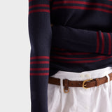 Wool crew-neck sweater