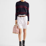 Wool crew-neck sweater