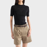 Cotton crew-neck sweater