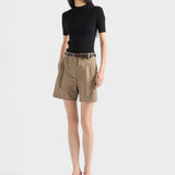 Cotton crew-neck sweater