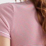 Striped crew-neck sweater