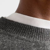 Cashmere crew-neck sweater