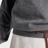 Cashmere crew-neck sweater