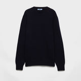 Wool and cashmere crew-neck sweater