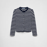 Cotton bouclé cardigan