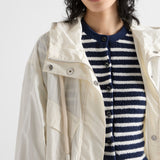 Cotton bouclé cardigan