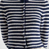 Cotton bouclé cardigan