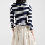 Cotton bouclé cardigan