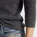 V-neck cashmere sweater