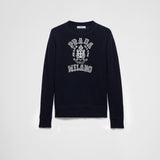 Wool and cashmere intarsia sweater