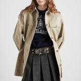 Wool and cashmere intarsia sweater