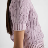 Cotton crew-neck sweater