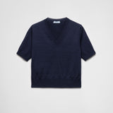 V-neck wool sweater