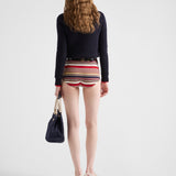 Cotton boat neck sweater