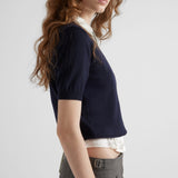 Wool crew-neck sweater