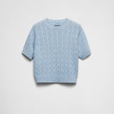 Cable-knit Re-Cashmere sweater