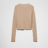 Cropped Re-Cashmere sweater