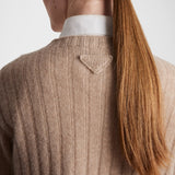 Cropped Re-Cashmere sweater