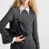 Cropped Re-Cashmere sweater