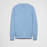 Wool and cashmere crew-neck sweater