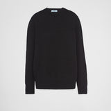 Wool and cashmere crew-neck sweater