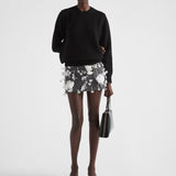 Wool and cashmere crew-neck sweater