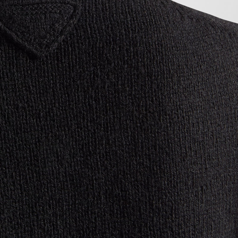 Wool and cashmere crew-neck sweater