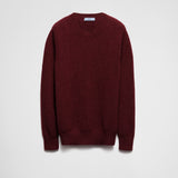 Wool and cashmere crew-neck sweater