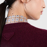 Wool and cashmere crew-neck sweater