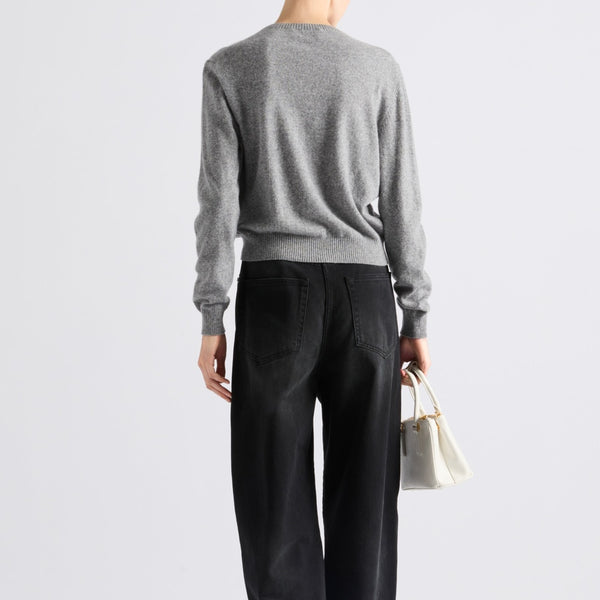 Cashmere and silk sweater