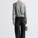 Cashmere and silk sweater