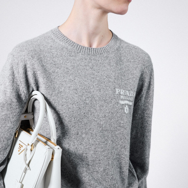 Cashmere and silk sweater