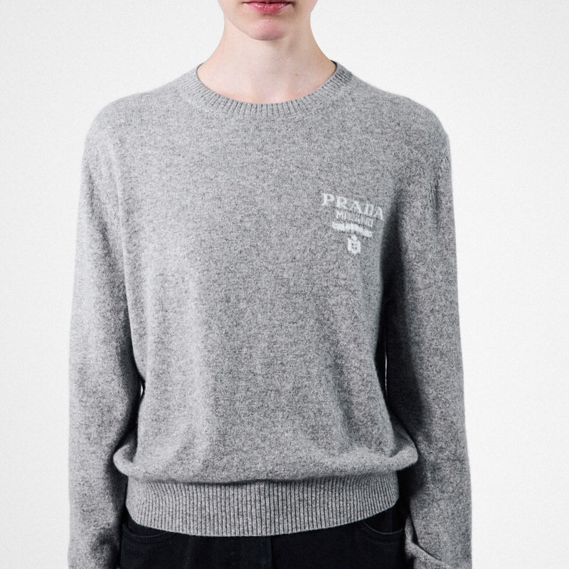 Cashmere and silk sweater