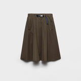 Technical fabric circle skirt