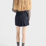 Kid mohair mini skirt
