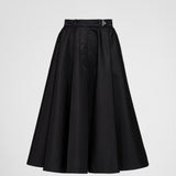 Re-Nylon pleated skirt